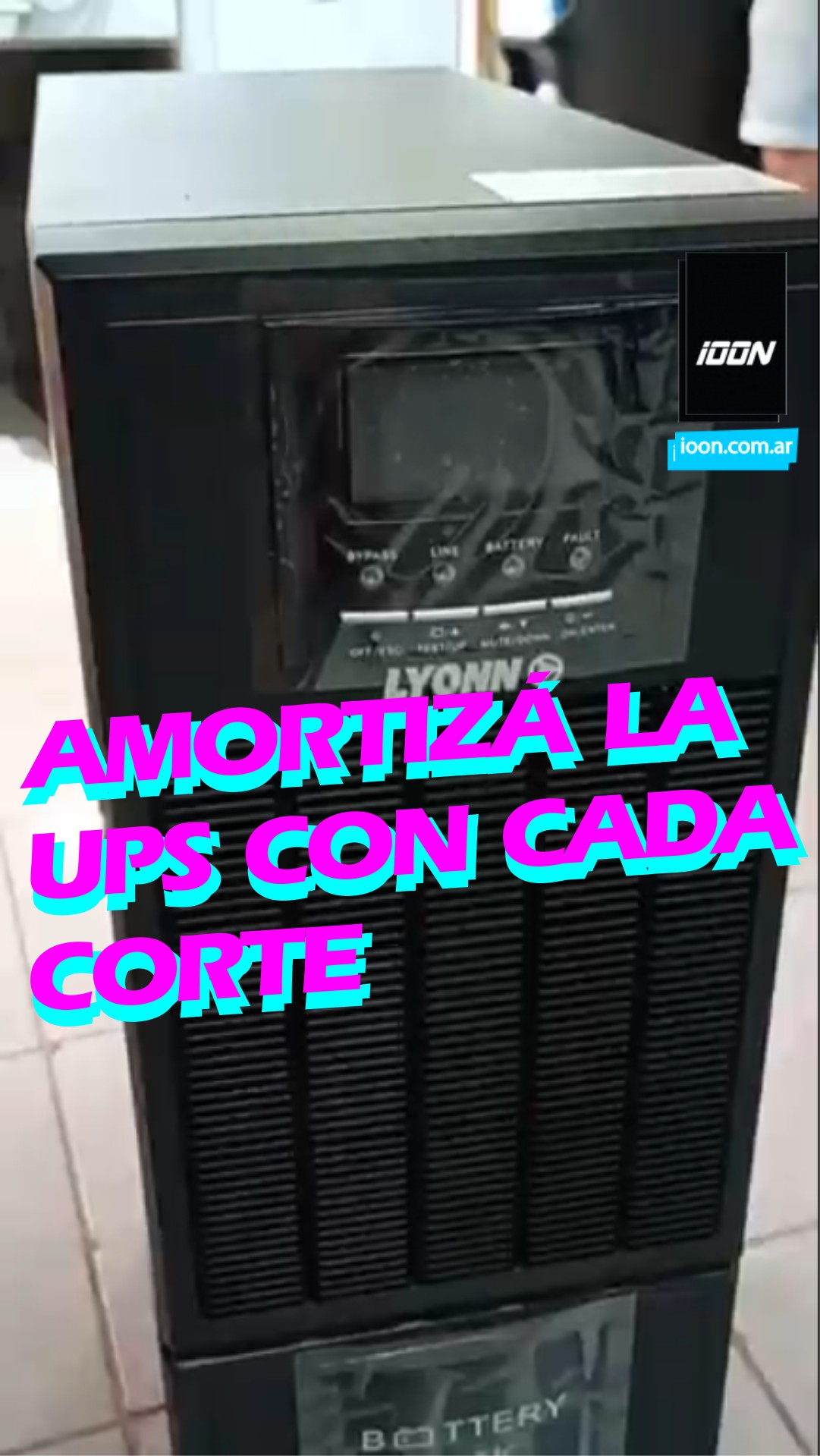 UPS Lyonn modelo ULT aliada ideal de rack IT
